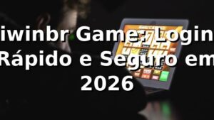 iwinbr Game: Login Rápido e Seguro em 2026 🎮